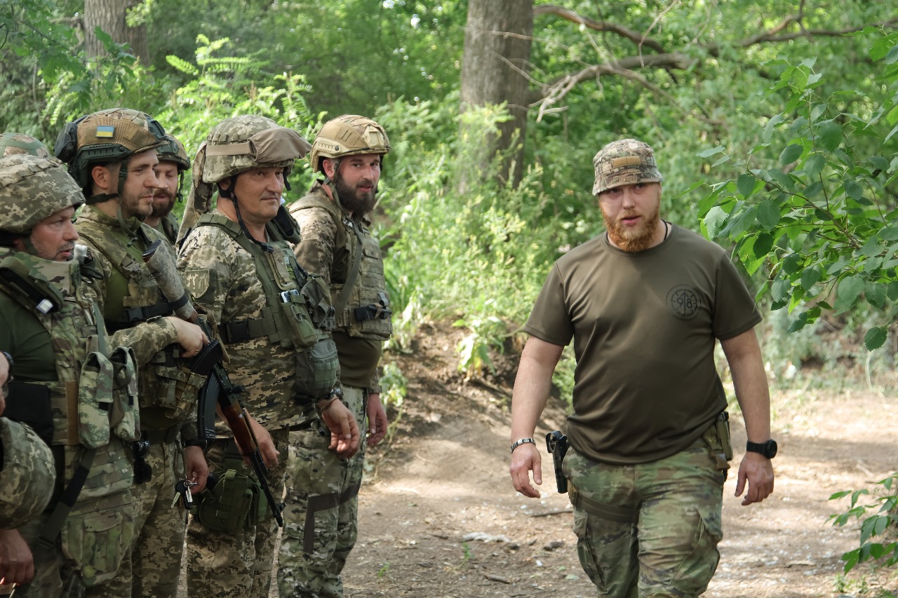 Defenders from the 98th Dnipro separate battalion received awards